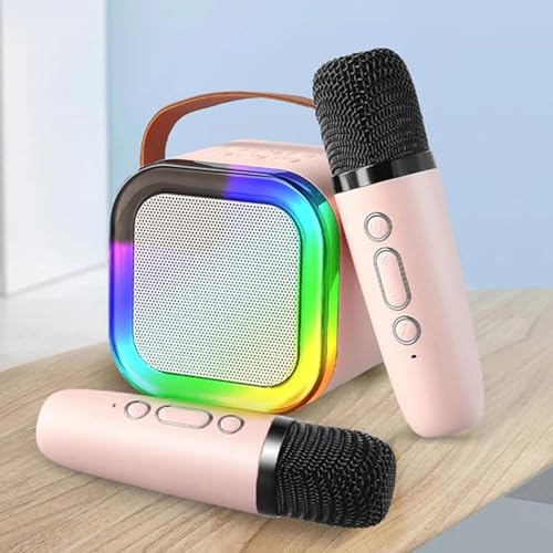 Machine de karaoké portable haut-parleur de chant Bluetooth et micros - 3