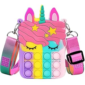 Tlismi Silicone Cloud Rainbow Crossbody Adjustable Sling Bag with Zipper Outdoor Unique Party Sling Washable Cross body Bag for Girls & Women 12 51ViWepLRJL. SL500 . SS300
