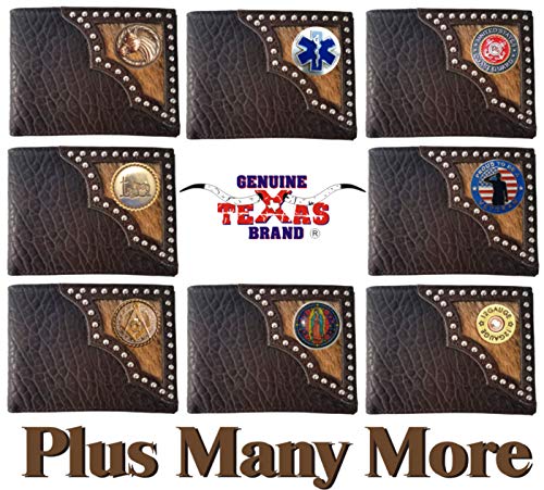 Custom 12 Gauge Shotgun Chocolate Hair Inlay Bi-fold Wallet4