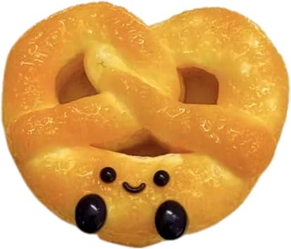Cute Food Design Slow Rising Silicone Squeeze Toy for Kids and Adults 6# Cookie