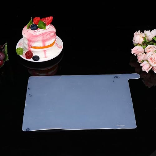 Miniatura 3 de MAGICLULU Molde de silicona para tartas de turrón, 5 uds. Bandeja de turrón rodante de pastelería, moldes de gomitas de silicona para caramelos de