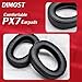 DIMOST Ear Pads Compatible with PX7 Headphones I NOT FIT PX7 S2 and PX8 (Leather)
