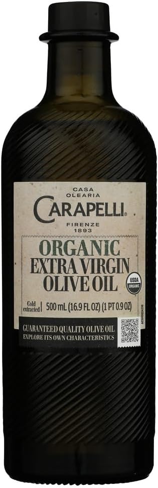 CARAPELLI Organic Extra Virgin Olive Oil, 16.9 FZ
