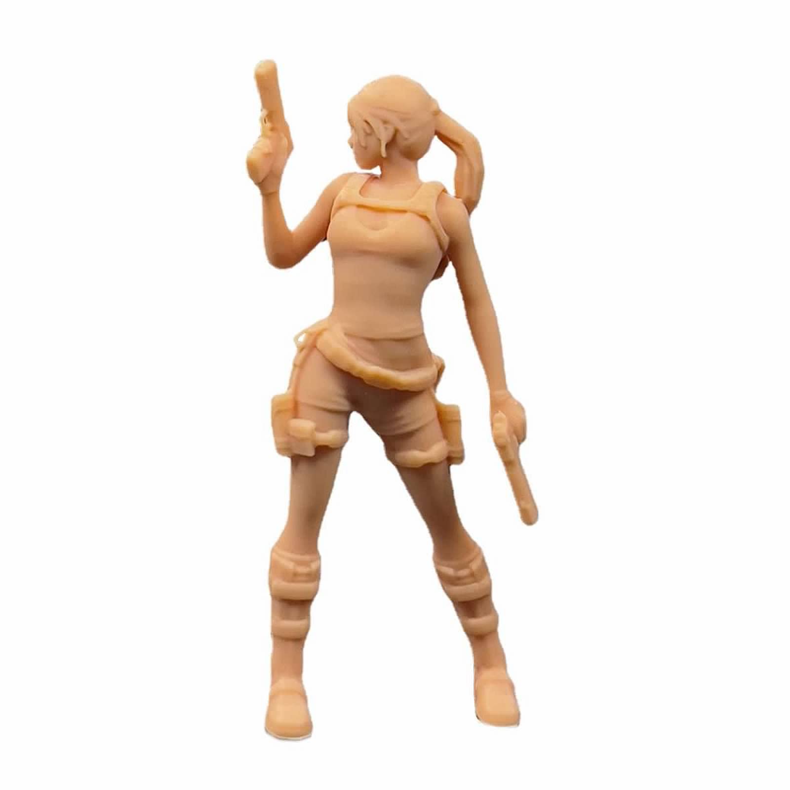 Figurine Miniature 1/72 à Peindre - Personnage Anime Pour Diorama, Modélisme Ou Décoration - 11