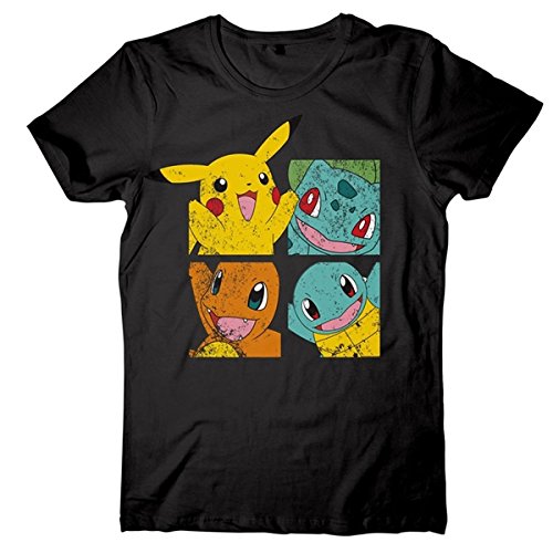 Preisvergleich Produktbild Pokemon - Pikachu & Friends T-Shirt - Size L (Ts120302Pok-L)