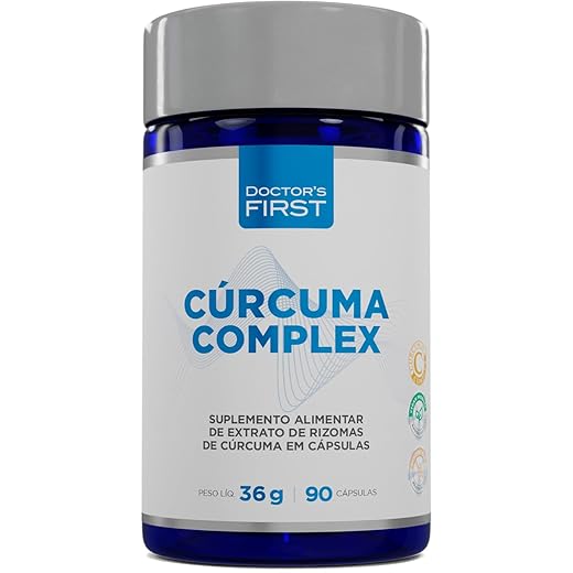 Curcuma Complex, Suplemento de Cúrcuma Longa, 60 Cápsulas, Doctor's First