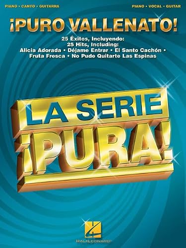 Hal Leonard - Puro vallenato! piano, voix, guitare