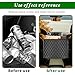 SunlightXS Car Net Pocket Handbag Holder，Purse Holder for Between Seats，Leather Seat Back Organizer Mesh Large Capacity Bag，Handbag Between The Two Seats