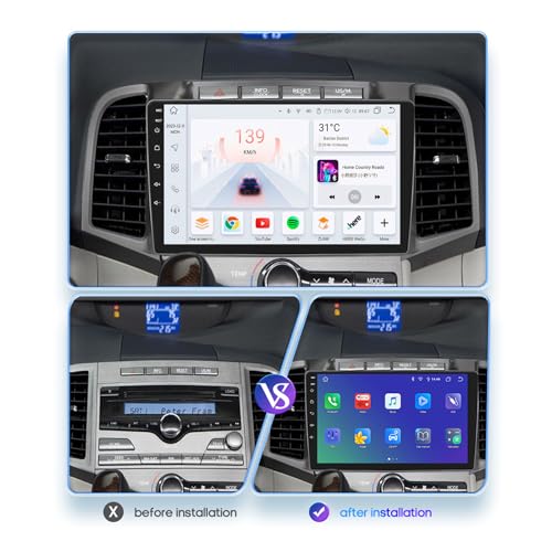 Radio 2 Din Android 13.0 de 9'' para Venza 2008-2016 Y600s con DSP 2