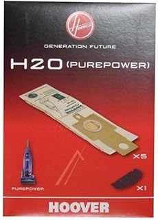 Hoover Genuine H20 Purepower Upright Replacement Bags plus 1 Filters