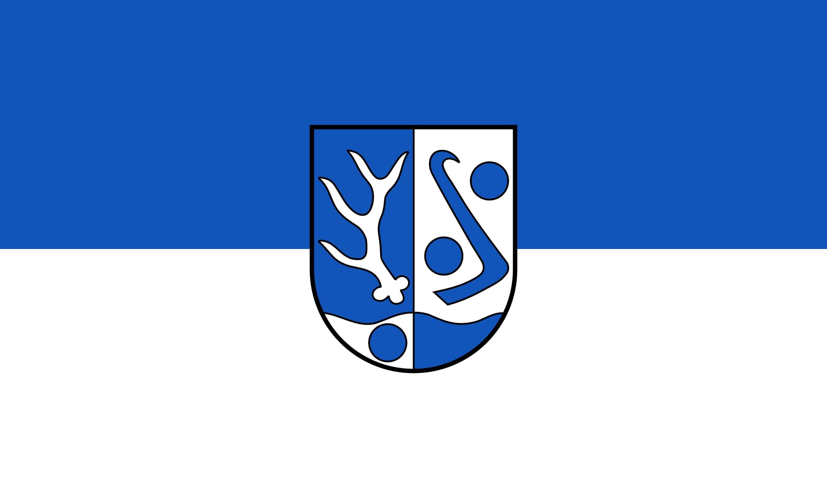 Drapeau paysage Bodenfelde idéal pour décorer votre jardin et mât
