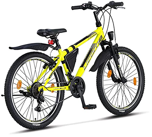 Licorne Bike Guide Premium Mountainbike in 26 Zoll - Fahrrad für Mädchen, Jungen, Herren und Damen - 21 Gang-Schaltung – Bild 5
