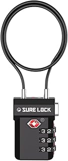 SURE LOCK TSA Compatible Travel Luggage Locks...,