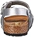 Birkenstock Rio Sandal (Toddler/Little Kid/Big Kid),Silver,34 EU (3-3.5 N US Big Kid)