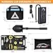 AUTODECO 105 PCS Roadside Car Emergency Assistance Kit with Portable Air Compressor Jumper Cables