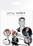 Dimensiones: 15 x 10 cm 1art1 Justin Bieber - Mix 2, 4 X 25mm & 2 X 32mm Chapas Set De Chapas (15 x 10cm)