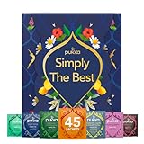 Pukka Herbs Premium Herbal Tea Selection Gift Set Box with Simply The Best Sleeve, Self-Care Eco-Friendly Selection, 45 Tea Bags, 9 Delicious Flavours