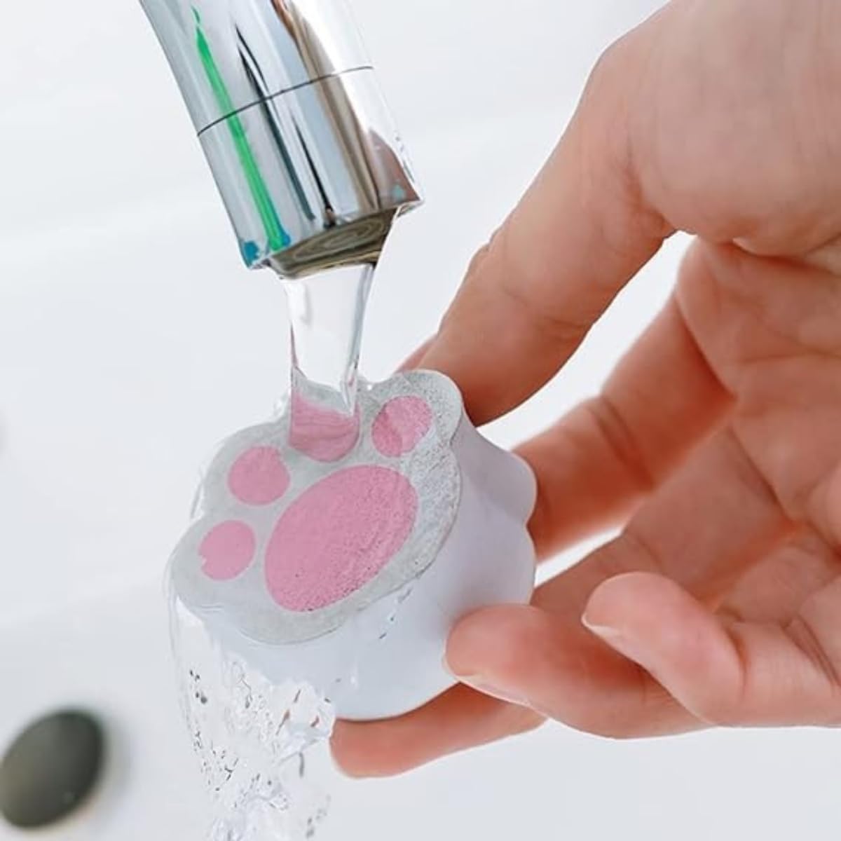 LUCCI - Cute Mirror Cleaning Sponge Wipe, Household Mirror Cleaner Wiper, Window Glass Mirror Stain Removal Wiper, Bathroom Kitchen Car Glass Sponge Wipe, Cleaning Supplies,(Pack of - 3) 3