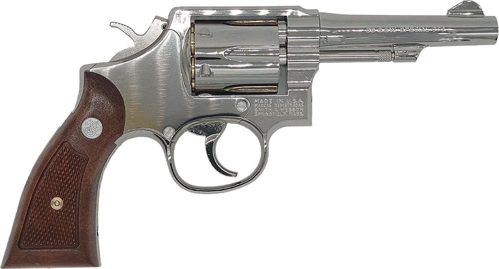 タナカ S&W M10 ミリタリー アンド ポリス 4インチ .38スペシャル ニッケルフィニッシュ バージョン3 モデルガン完成品