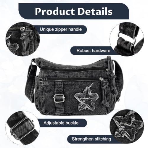 Image of PALAY Women Crossbody Bag Waterproof Nylon Multi-layer Crossbody Bag Casual Satchel Bag Shoulder Bag Messenger Bag Travel Crossbody Bag Day Pack