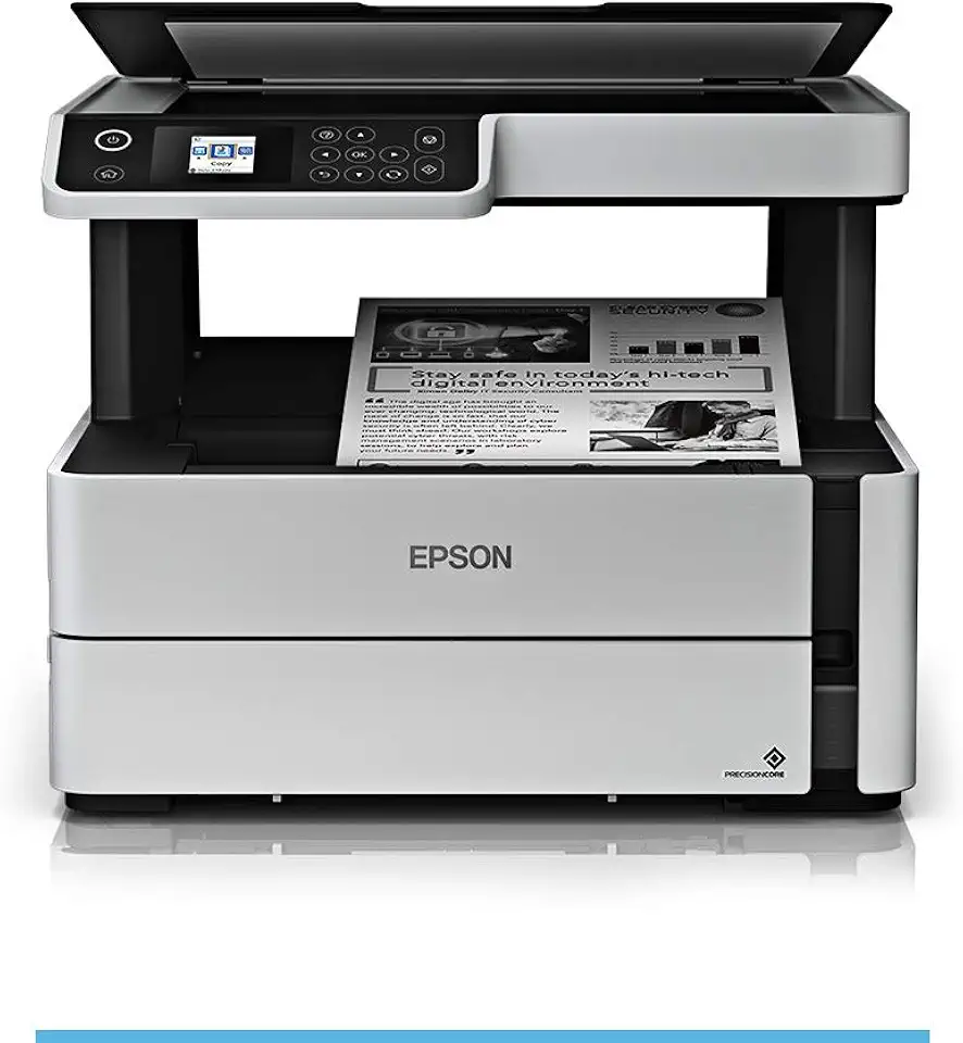 Multifuncional Epson EcoTank M2170 - Tanque de Tinta Monocromática, Wi-Fi Direct, Ethernet, Duplex Automático, Bivolt