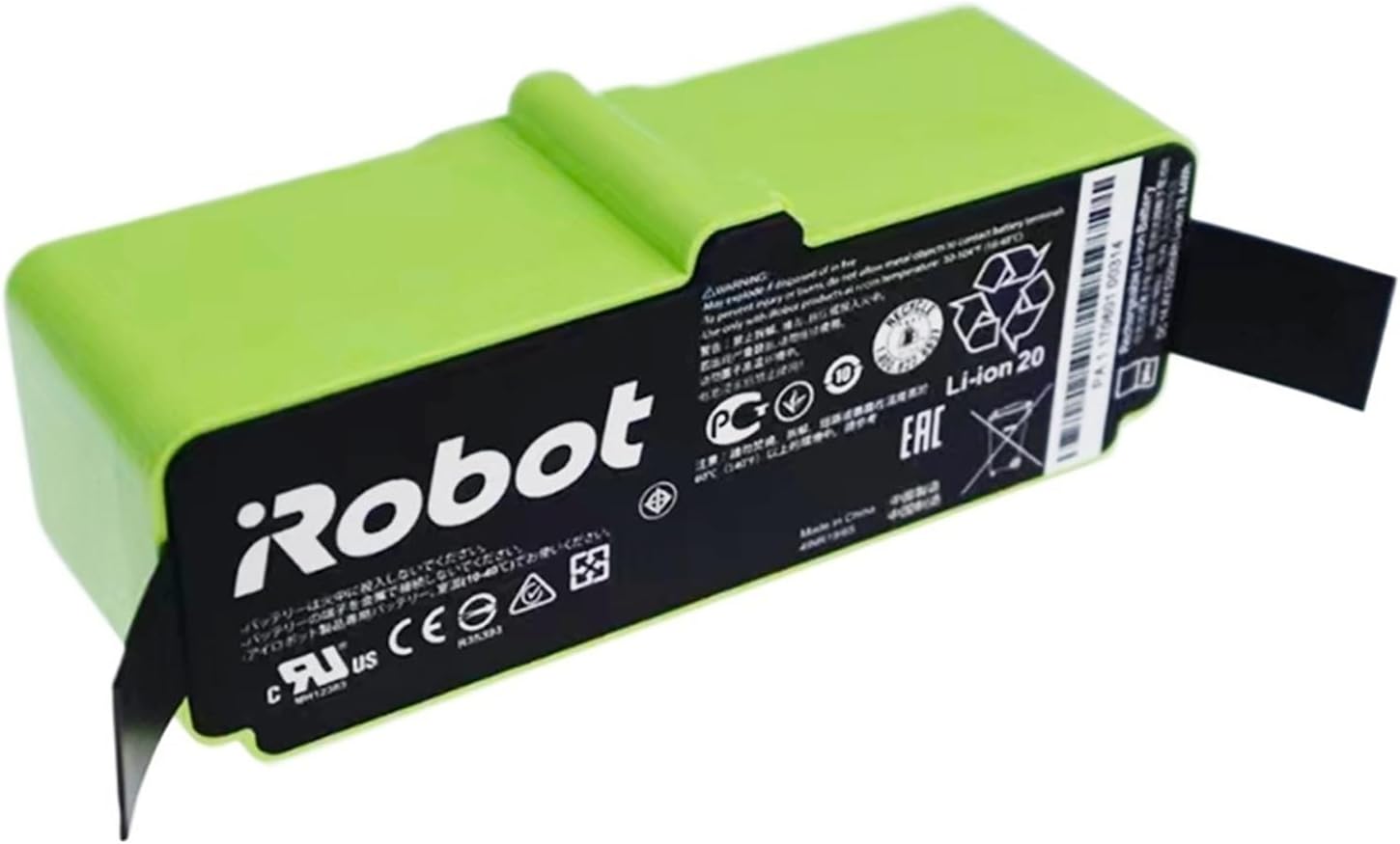 Vacuum Cleaner Accessories, Compatible for Roomba 900/800/700/600 Series, 6500mAh 14.4V Li Ion Replacement Battery for 960/980/690/692/860/895, High Capacity Long-Lasting ﻿(1800mAh)