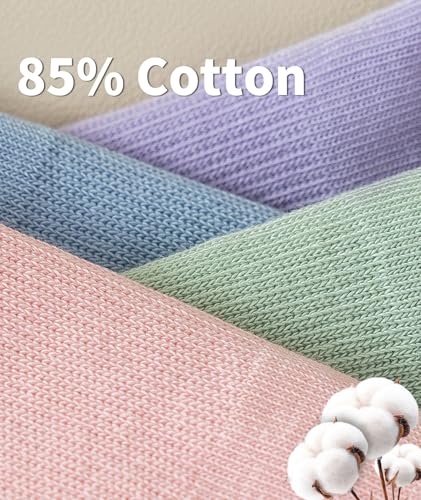 Image of GUUNIEE Pilates & Yoga Socks for Women with Non-Slip Grip for Barre, Ballet,Hospital & Barefoot Workout 2 /4 Pairs Breathable