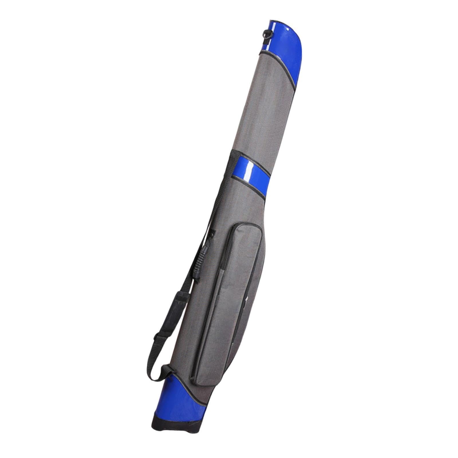 Angeltasche mit verstellbarem Gurt, wasserdichte Aufbewahrungstasche für Angelruten, Angelschnur, Werkzeug, Zubehör und Köder – ideal für