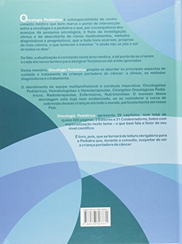 Oncologia pediátrica - diagnóstico e tratamento