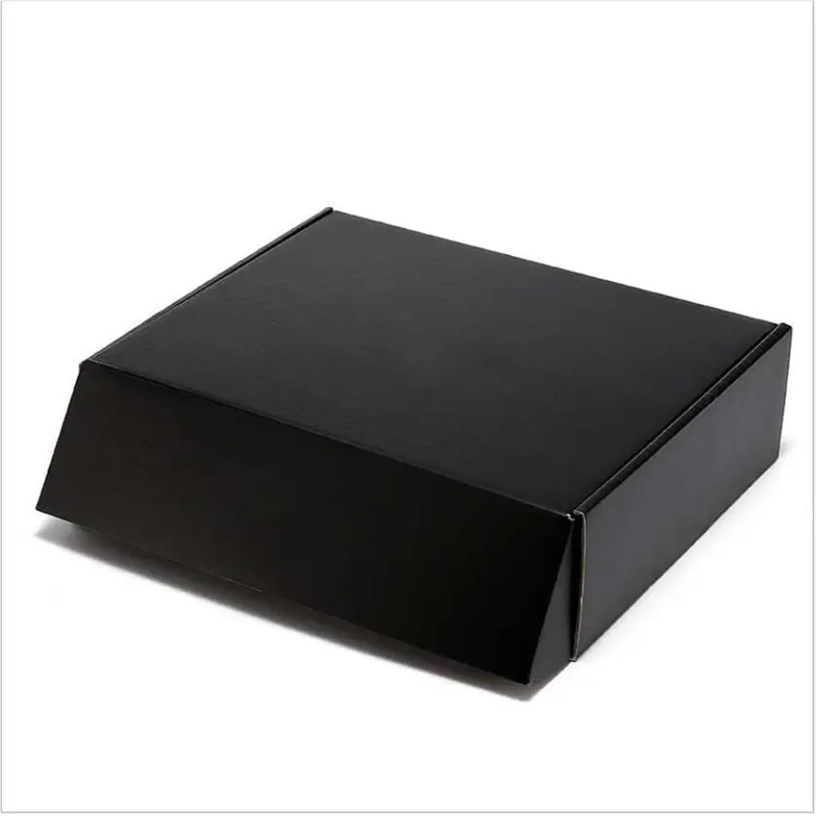 Caja de cartón negra Extra dura, caja embalaje papel corrugado grueso for envío comercial, 10 Uds para Embalaje y Correo(15x10x6cm)