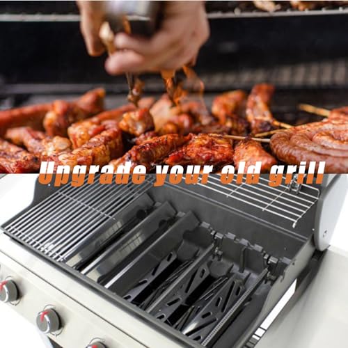 HomeCrafter Flavorizer Bars Heat Deflectors Grill Grates Replacement Kits for Weber Genesis 2 E/S-410 415 435 & Genesis II LX E/S 440 Gas Grill Replacement Parts by HomeCrafter - Image 6