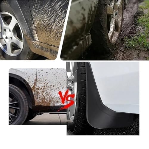 Guardabarros Suzuki S-Presso GLX FL 2019-2025 kit de aletas protectoras de plastico negro 5