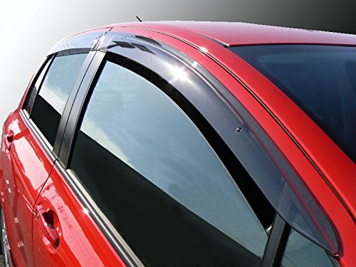 Amazon | トヨタ ヴィッツ 130系 車検対応 vitz ドアバイザー