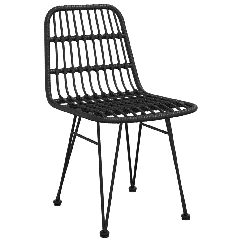 Juego de muebles de jardín de ratán sintético con estructura de acero y ratán sintético para exteriores