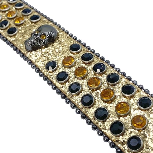 Female Belt Glittering Rhinestones Waist Belt For Pants Jeans Teens Girl Cool Waistband Waist Decors 2000s Waistbelt3