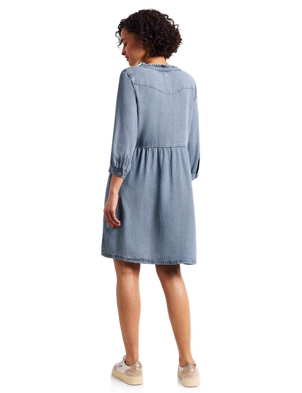 Street One Damen 1409085 Denim-Look Tunika-Kleid (1er Pack)