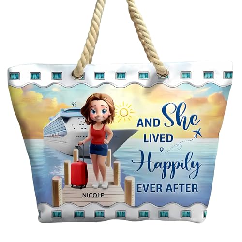 Bolso tote grande personalizado para mujer miniatura 4