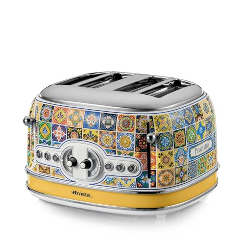 Ariete Positano Retro Italian Style 4 Slice Toaster