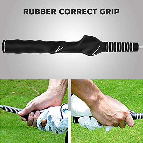 Treinador de swing de golfe com som masculino feminino