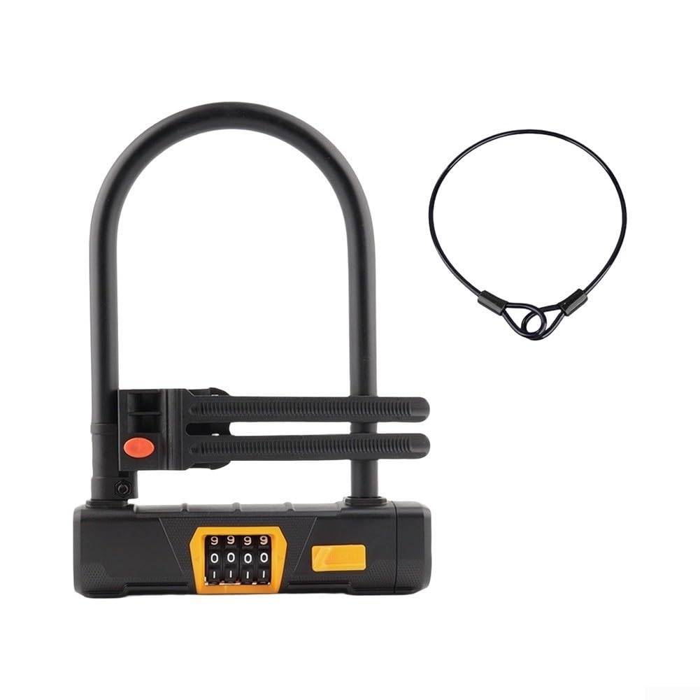 Lucchetto U con Password per Bici E-Bike per moto Antifurto Lucchetto