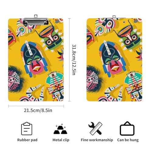 Porte-formulaires clipboard A4 Totem rigide pour papier documents - 2