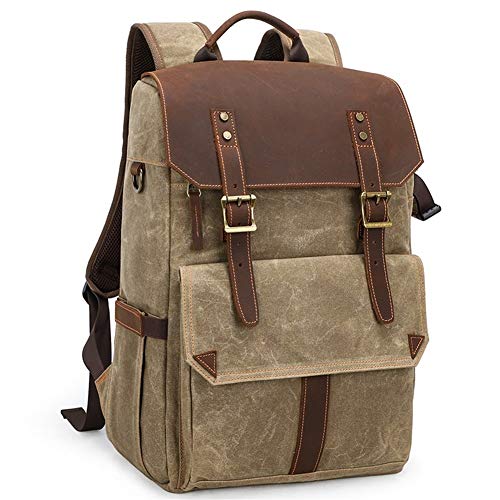 YobOU[ YOr̂߂Ɍ݊̂郔Be[WLoXobOt@bViuȃfC[obOs̃fW^჌tJ zY (Color : Khaki, Size : 12 inches)