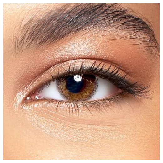 BEAUTY BRATS Daily Disposable Color Contact Lenses, Pack of 10 (Dusky Brown)