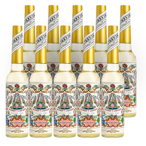 Agua de Florida 270 ml - Agua de Colonia - Murray & Lanman - Echo en Perú - Fragancia Clásica y Refrescante con Notas Cítricas y Florales - Pack Laborawi (10 x 270ml)