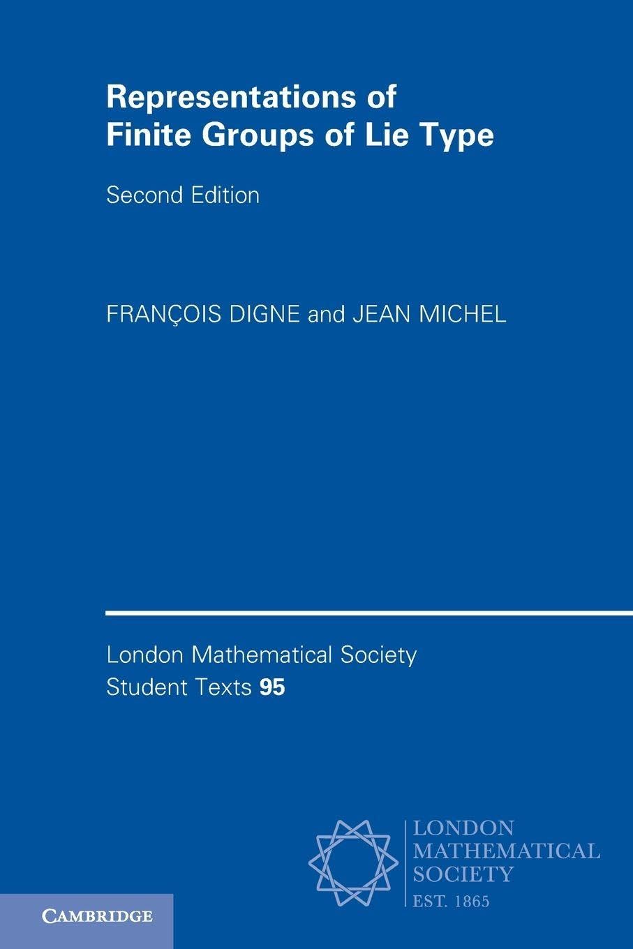 Representations of Finite Groups of Lie Type by Franois Dign... - 9781108722629