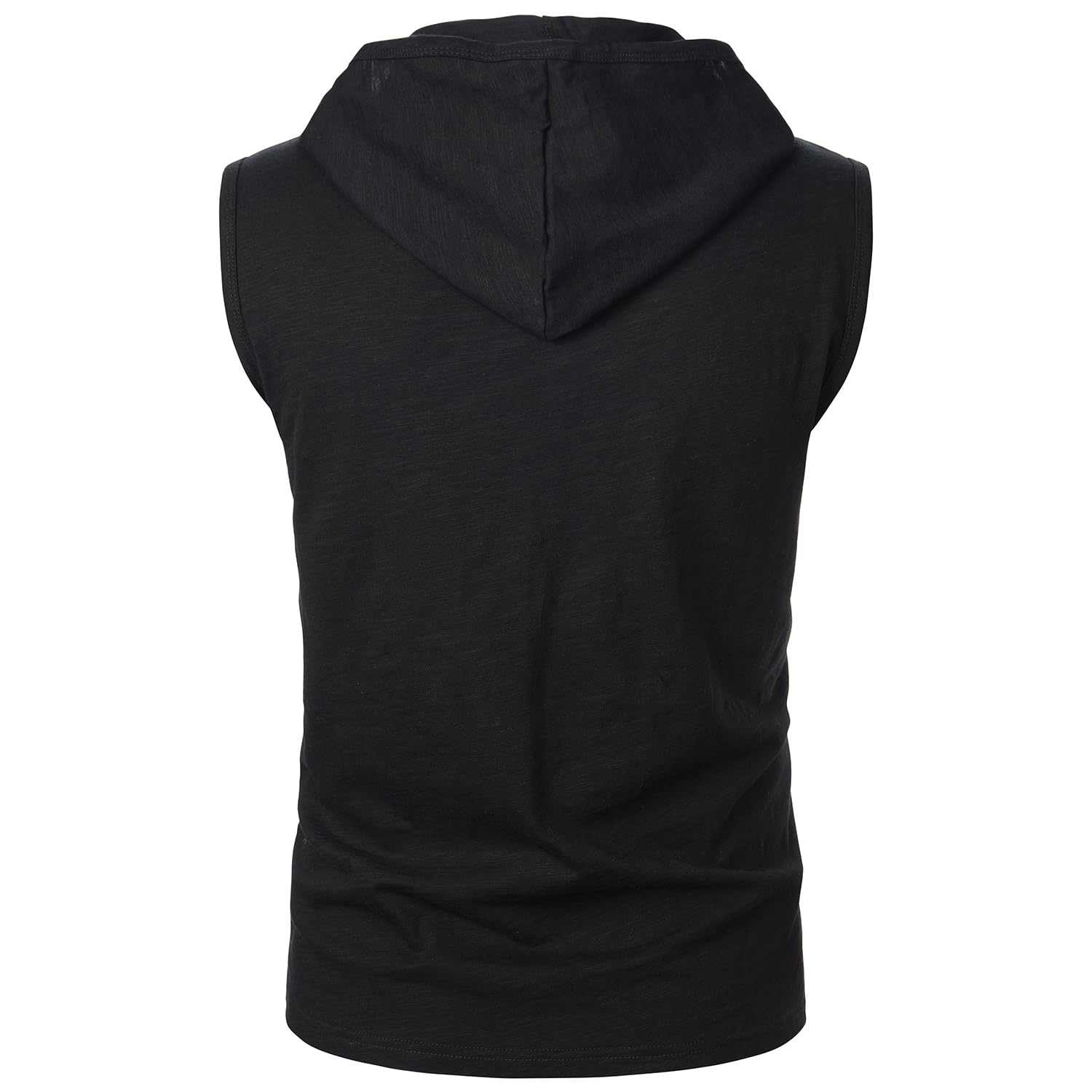 Camiseta sin mangas para hombre, sin mangas, para gimnasio, entrenamiento, verano, capucha, muscle