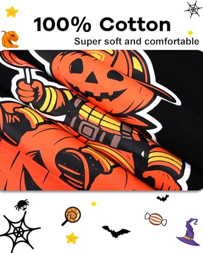 Image of DAUGHTER QUEEN Boys & Girls 100% Cotton Halloween & Christmas PJS 18M-12Y
