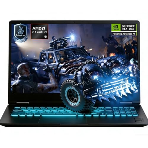 Image of HP OMEN 17.3 inch FHD 144Hz Display AI Gaming Laptop, AMD Ryzen AI 9 365, GeForce RTX 5060, 64GB DDR5+2TB SSD, Dual HyperX Speakers, RGB Numeric Keyboard, Win 11 Home, WiFi 6