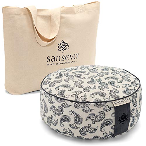 Sansevo Buckwheat Meditation Cushion