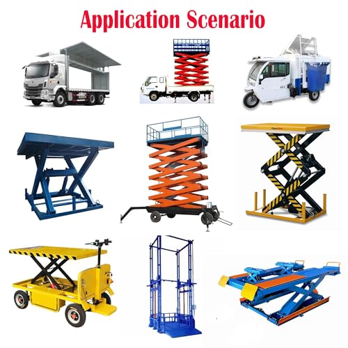Image of Hydraulic Power Unit for Dump Trailer Car Lifting Platforms, 2200PSI 12V DC Hydraulic Station Pump, Double Acting,1.2kW, 8 Quart